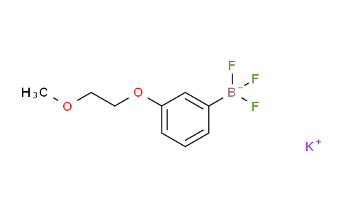 CAS No. 1985700-28-4, Potassium 3-(2-methoxyethoxy)phenyltrifluoroborate
