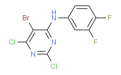 CAS No. 2171305-26-1, 5-Bromo-2,6-dichloro-N-(3,4-difluorophenyl)-4-pyrimidinamine