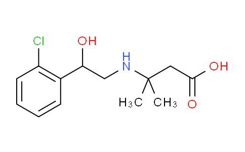 CAS No. 2172852-92-3, 3-((2-(2-Chlorophenyl)-2-hydroxyethyl)amino)-3-methylbutanoic acid