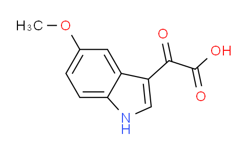 CAS No. 14827-68-0, 2-(5-Methoxy-3-indolyl)-2-oxoacetic Acid