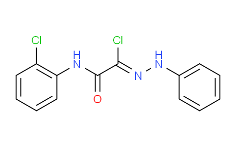 CAS No. 148367-97-9, 2-((2-Chlorophenyl)amino)-2-oxo-N'-phenylacetohydrazonoyl chloride