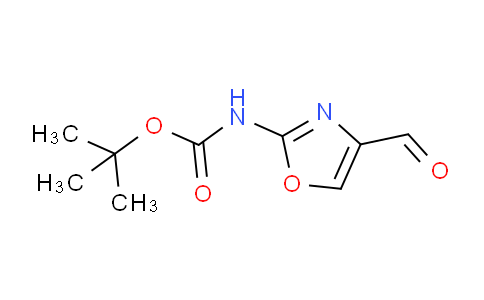 CAS No. 1060816-37-6, 2-(Boc-amino)oxazole-4-carbaldehyde