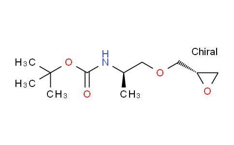 CAS No. 2161303-93-9, (R)-N-Boc-1-[(S)-oxiran-2-ylmethoxy]-2-propanamine