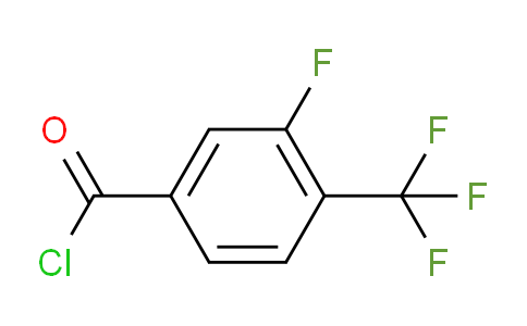 CAS No. 216144-68-2, 3-Fluoro-4-(trifluoromethyl)benzoyl chloride