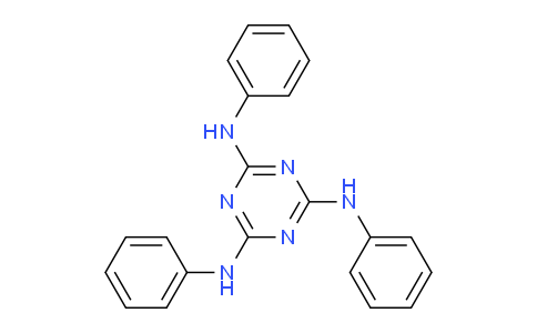 CAS No. 1973-05-3, N2,N4,N6-Triphenyl-1,3,5-triazine-2,4,6-triamine
