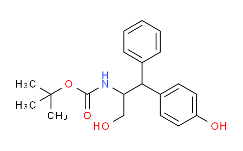 CAS No. 1980063-31-7, 4-[2-(Boc-amino)-3-hydroxy-1-phenylpropyl]phenol