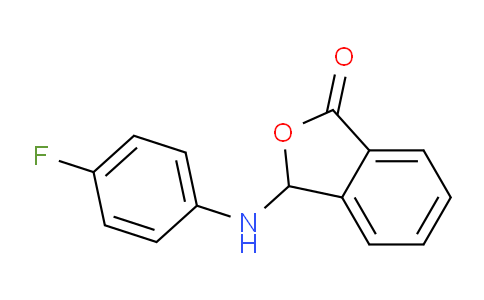 CAS No. 309926-32-7, 3-((4-Fluorophenyl)amino)isobenzofuran-1(3H)-one