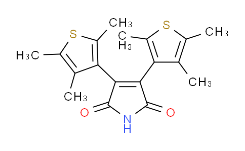 MC811879 | 220191-36-6 | 3,4-Bis(2,4,5-trimethylthiophen-3-yl)-1H-pyrrole-2,5-dione