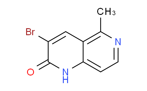CAS No. 147293-25-2, 3-Bromo-5-methyl-1,6-naphthyridin-2(1H)-one