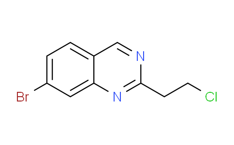 CAS No. 1935427-67-0, 7-Bromo-2-(2-chloroethyl)quinazoline