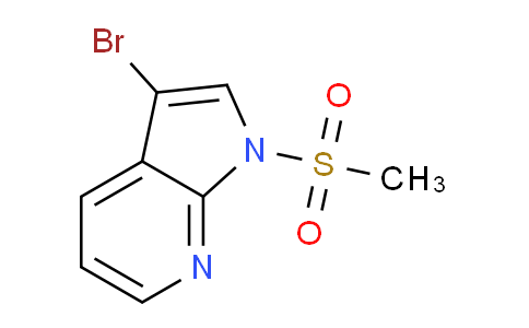 CAS No. 1936025-30-7, 3-Bromo-1-(methylsulfonyl)-7-azaindole