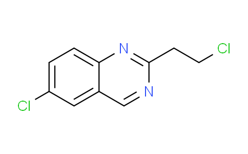 CAS No. 1936054-22-6, 6-Chloro-2-(2-chloroethyl)quinazoline
