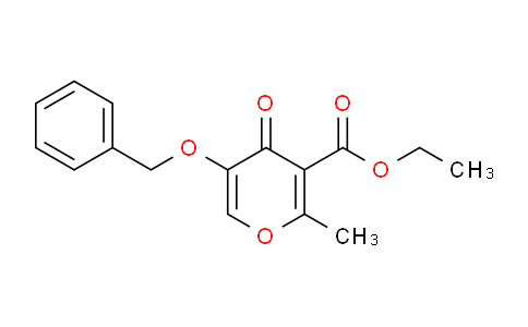 CAS No. 1946825-67-7, Ethyl 5-(benzyloxy)-2-methyl-4-oxo-4H-pyran-3-carboxylate