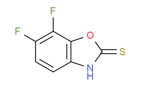 CAS No. 195737-21-4, 6,7-Difluorobenzoxazole-2(3H)-thione