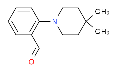 CAS No. 262860-99-1, 2-(4,4-Dimethyl-1-piperidinyl)benzaldehyde