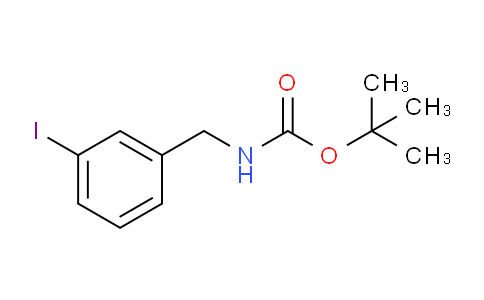 CAS No. 263351-43-5, tert-Butyl 3-iodobenzylcarbamate