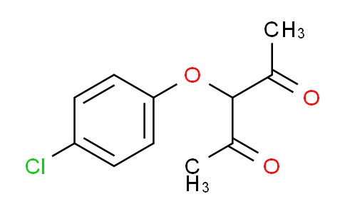 CAS No. 31168-10-2, 3-(4-Chlorophenoxy)pentane-2,4-dione