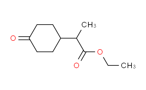 CAS No. 31180-85-5, Ethyl 2-(4-Oxocyclohexyl)propanoate