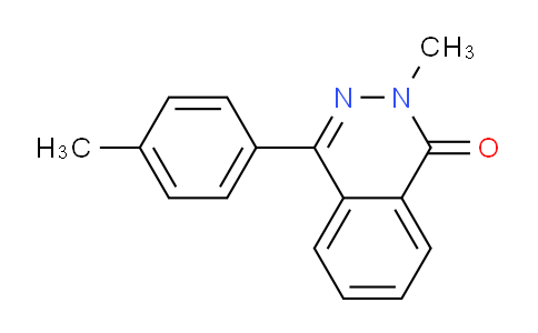 CAS No. 21332-68-3, 2-Methyl-4-(p-tolyl)phthalazin-1(2H)-one