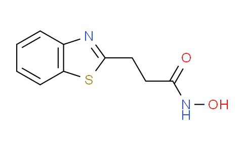 CAS No. 21344-60-5, 3-(Benzo[d]thiazol-2-yl)-N-hydroxypropanamide