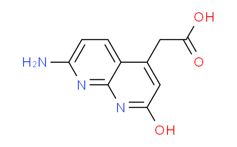 CAS No. 1931-45-9, 2-(7-Amino-2-hydroxy[1,8]naphthyridin-4-yl) acetic acid