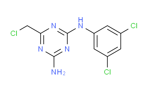 CAS No. 219817-21-7, 6-(Chloromethyl)-N2-(3,5-dichlorophenyl)-1,3,5-triazine-2,4-diamine