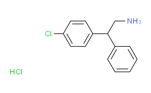 CAS No. 21998-50-5, 2-(4-CHLOROPHENYL)-2-PHENYLETHYLAMINE HCL