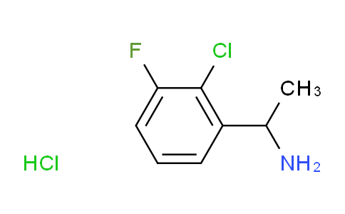 CAS No. 1956306-77-6, 1-(2-Chloro-3-fluorophenyl)ethanamine hydrochloride