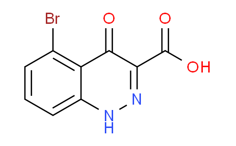 CAS No. 1956307-68-8, 5-Bromo-4-oxo-1,4-dihydrocinnoline-3-carboxylic acid