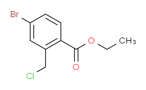 CAS No. 1956325-15-7, Ethyl 4-bromo-2-(chloromethyl)benzoate