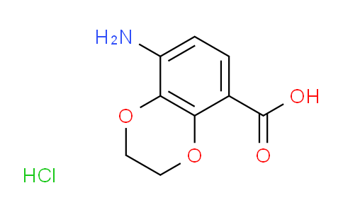 CAS No. 1956342-01-0, 8-Amino-2,3-dihydrobenzo[b][1,4]dioxine-5-carboxylic acid hydrochloride