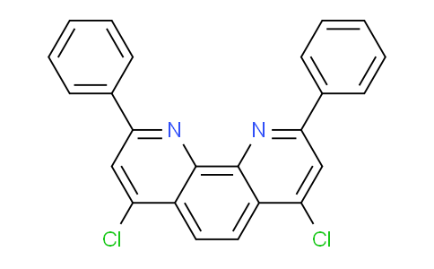 CAS No. 1956367-14-8, 4,7-Dichloro-2,9-diphenyl-1,10-phenanthroline