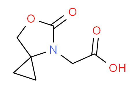 CAS No. 1956369-03-1, 2-(5-Oxo-6-oxa-4-azaspiro[2.4]heptan-4-yl)acetic acid