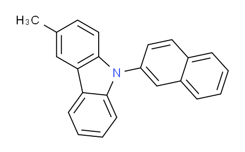 CAS No. 1956377-58-4, 3-Methyl-9-(naphthalen-2-yl)-9H-carbazole