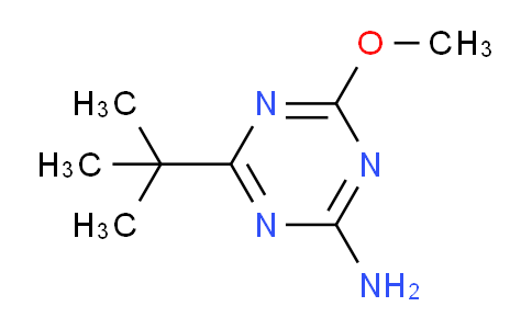 CAS No. 175204-54-3, 4-(tert-Butyl)-6-methoxy-1,3,5-triazin-2-amine