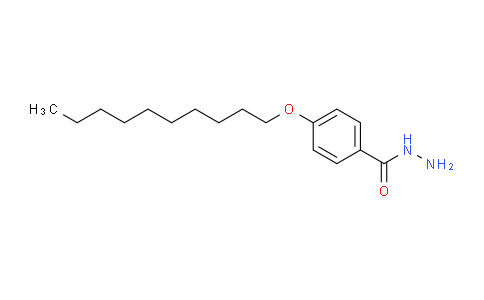 CAS No. 3064-33-3, 4-(Decyloxy)benzohydrazide