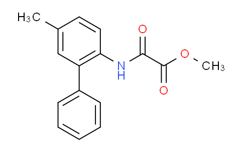 CAS No. 1909333-77-2, Methyl 2-[(5-Methyl-2-biphenylyl)amino]-2-oxoacetate