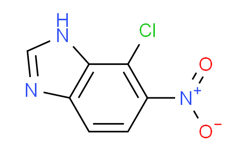 CAS No. 1360891-62-8, 4-Chloro-5-nitrobenzimidazole
