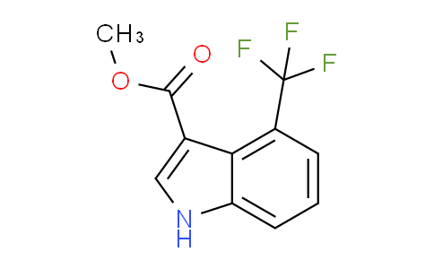 CAS No. 1360892-32-5, Methyl 4-(Trifluoromethyl)indole-3-carboxylate