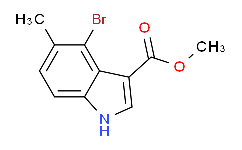 CAS No. 1360927-98-5, Methyl 4-Bromo-5-methylindole-3-carboxylate
