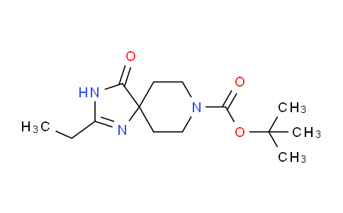 CAS No. 1774897-11-8, tert-Butyl 2-ethyl-4-oxo-1,3,8-triazaspiro[4.5]dec-1-ene-8-carboxylate