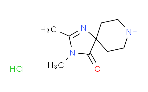 CAS No. 1774899-05-6, 2,3-Dimethyl-1,3,8-triazaspiro[4.5]dec-1-en-4-one hydrochloride