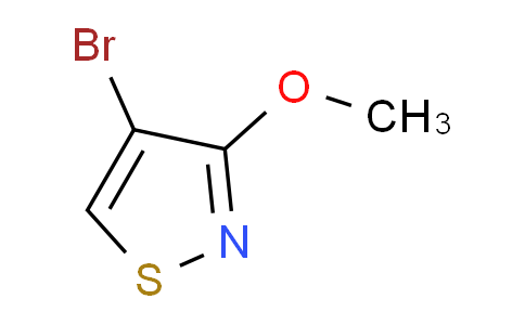 CAS No. 31815-40-4, 4-Bromo-3-methoxyisothiazole