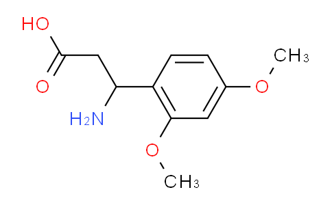 CAS No. 34841-02-6, 3-Amino-3-(2,4-dimethoxyphenyl)propionic Acid