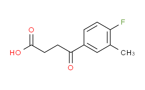 CAS No. 349-22-4, 4-(4-Fluoro-3-methylphenyl)-4-oxobutanoic Acid