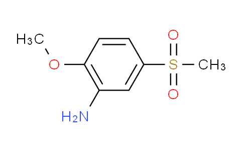 CAS No. 20945-70-4, 2-Methoxy-5-(methylsulfonyl)aniline