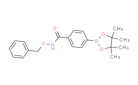 CAS No. 2096330-26-4, N-Benzyloxy-4-(4,4,5,5-tetramethyl-[1,3,2]dioxaborolan-2-yl)benzamide