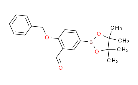CAS No. 2096339-03-4, 2-Benzyloxy-5-(4,4,5,5-tetramethyl-[1,3,2]dioxaborolan-2-yl)benzaldehyde