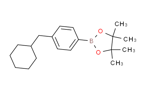 CAS No. 2096339-40-9, 4-(Cyclohexylmethyl)phenylboronic acid pinacol ester