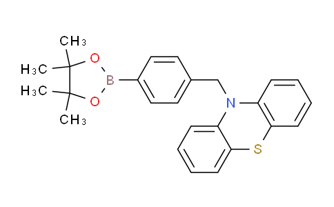 CAS No. 2096997-15-6, 10-[4-(4,4,5,5-Tetramethyl-[1,3,2]dioxaborolan-2-yl)-benzyl]-10H-phenothiazine